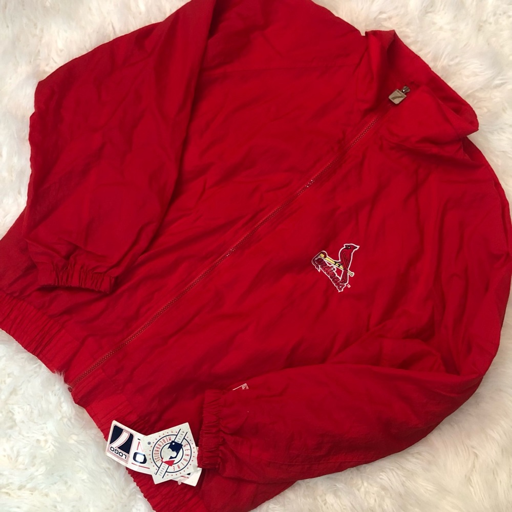 DEADSTOCK Vintage 90’s Logo 7 MLB STL Cardinals Jacket